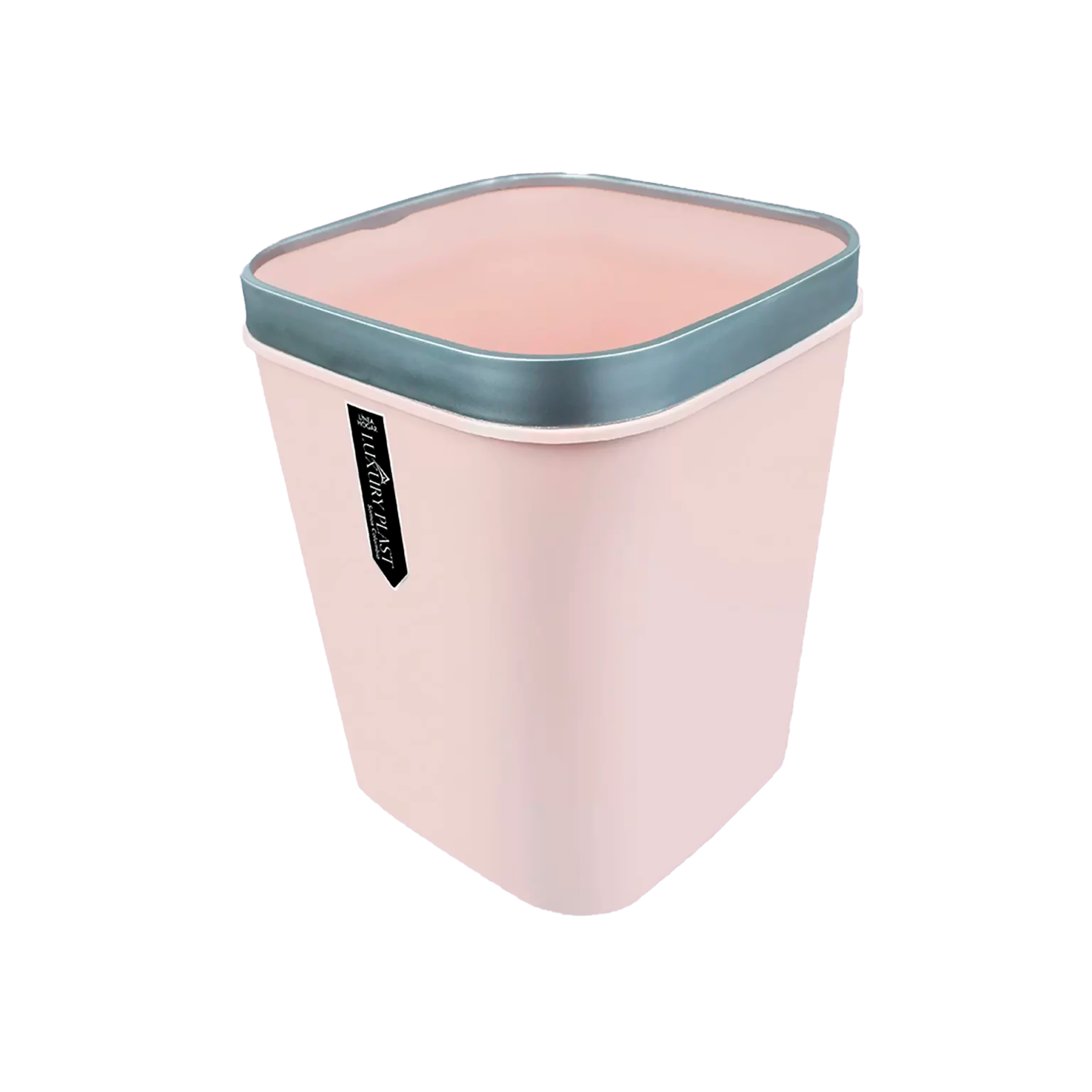 PAPELERA CON PISABOLSA ROSA LUXURY