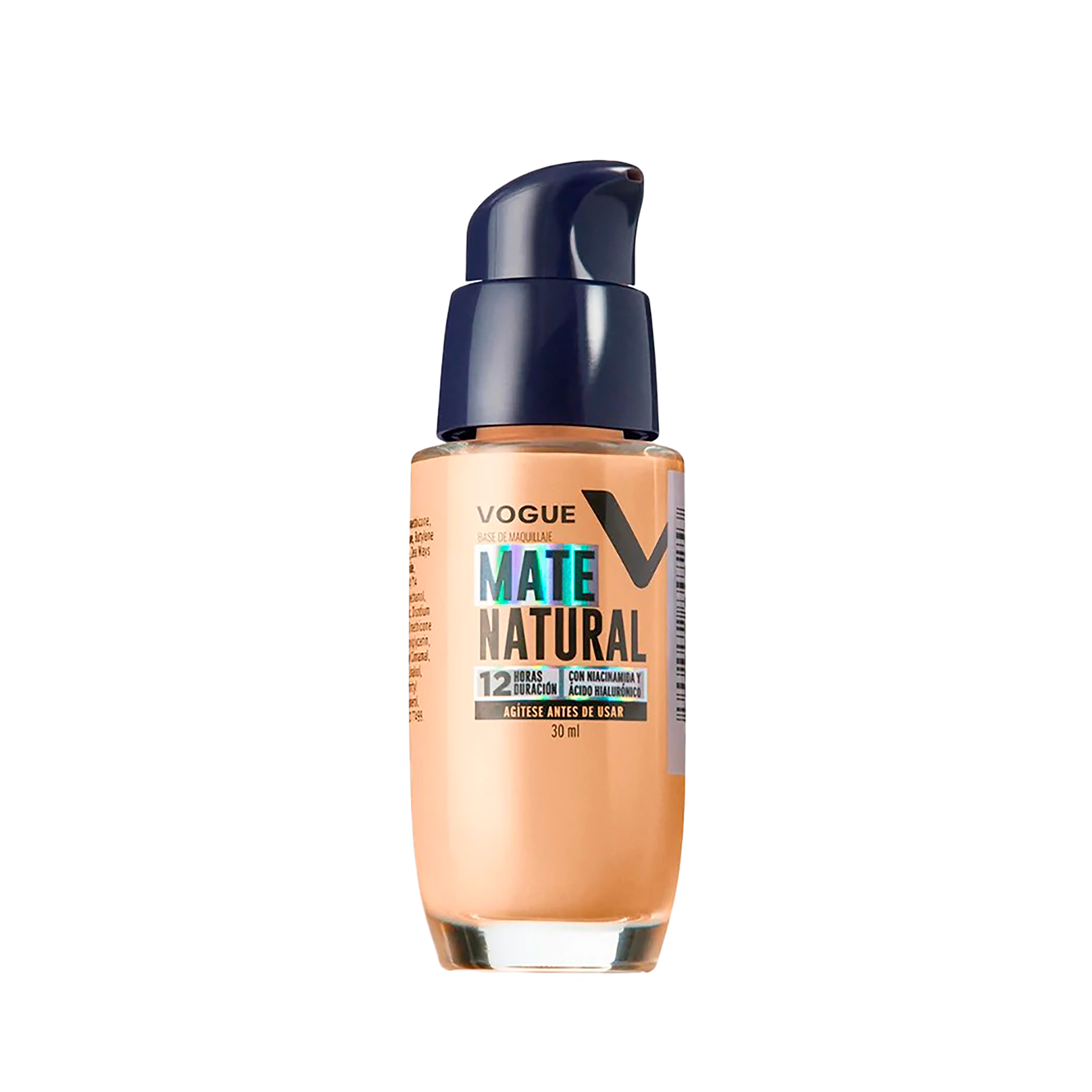 BASE LIQUIDA MATE NATURAL GLAMOUR VOGUE