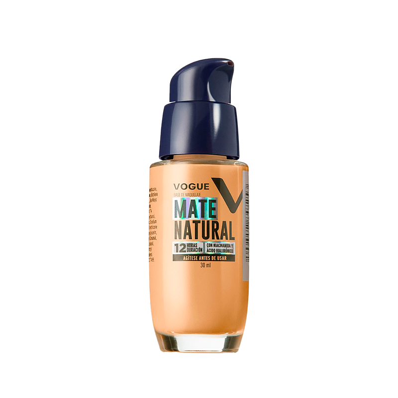 BASE LIQUIDA MATE NATURAL MELOCOTON VOGUE