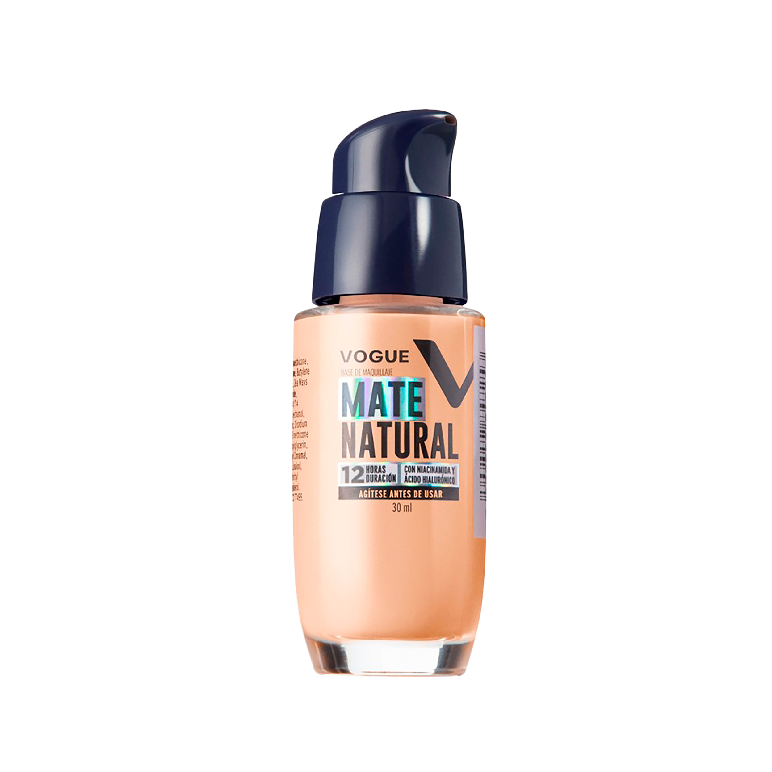 BASE LIQUIDA MATE NATURAL PETALO VOGUE