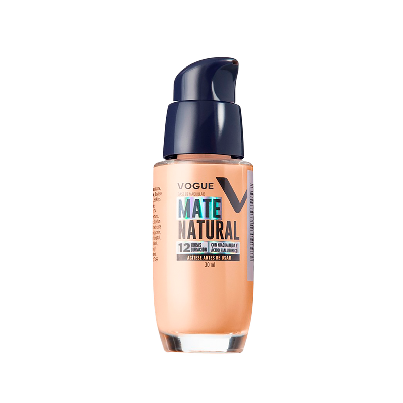 BASE LIQUIDA MATE NATURAL PETALO VOGUE