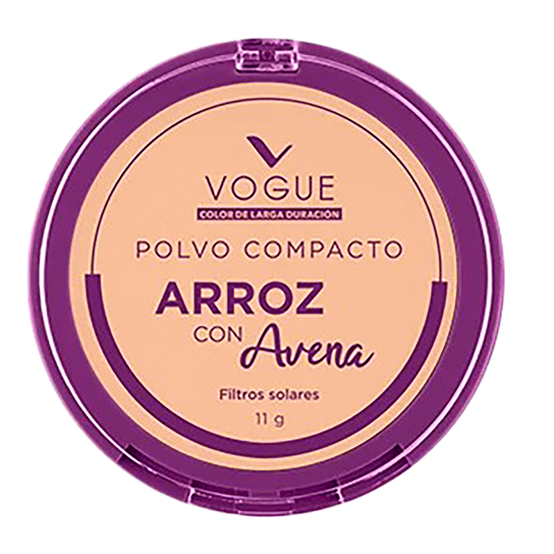 POLVO COMPACTO DE ARROZ VAINILLA VOGUE