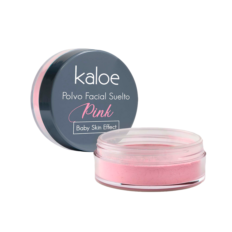 POLVO FACIAL SUELTO KALOE PINK