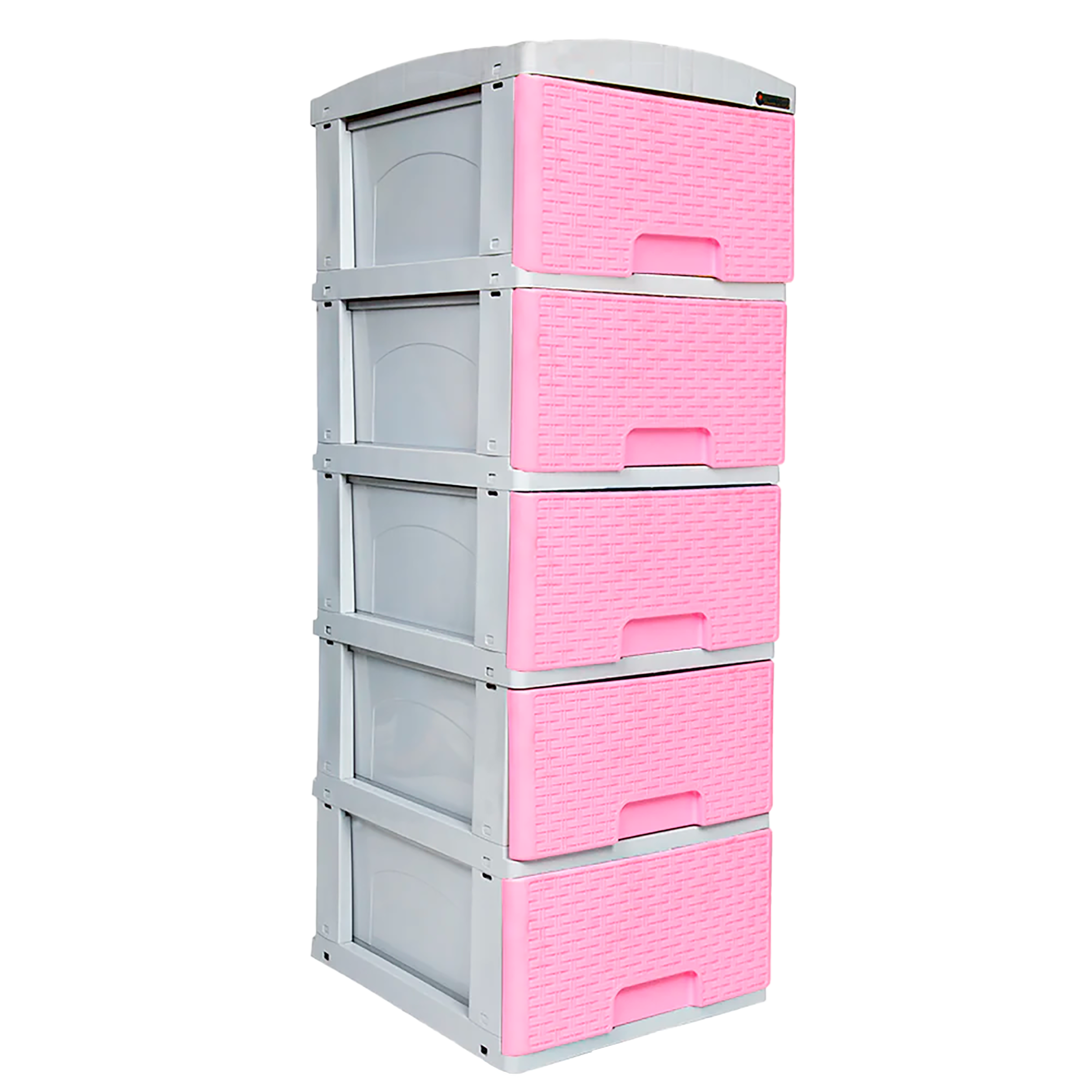 PRACTIMUEBLE PEQX5 RATTAN ROSA