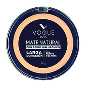 POLVO COMPACTO NATURAL MATE DURAZNO VOGUE