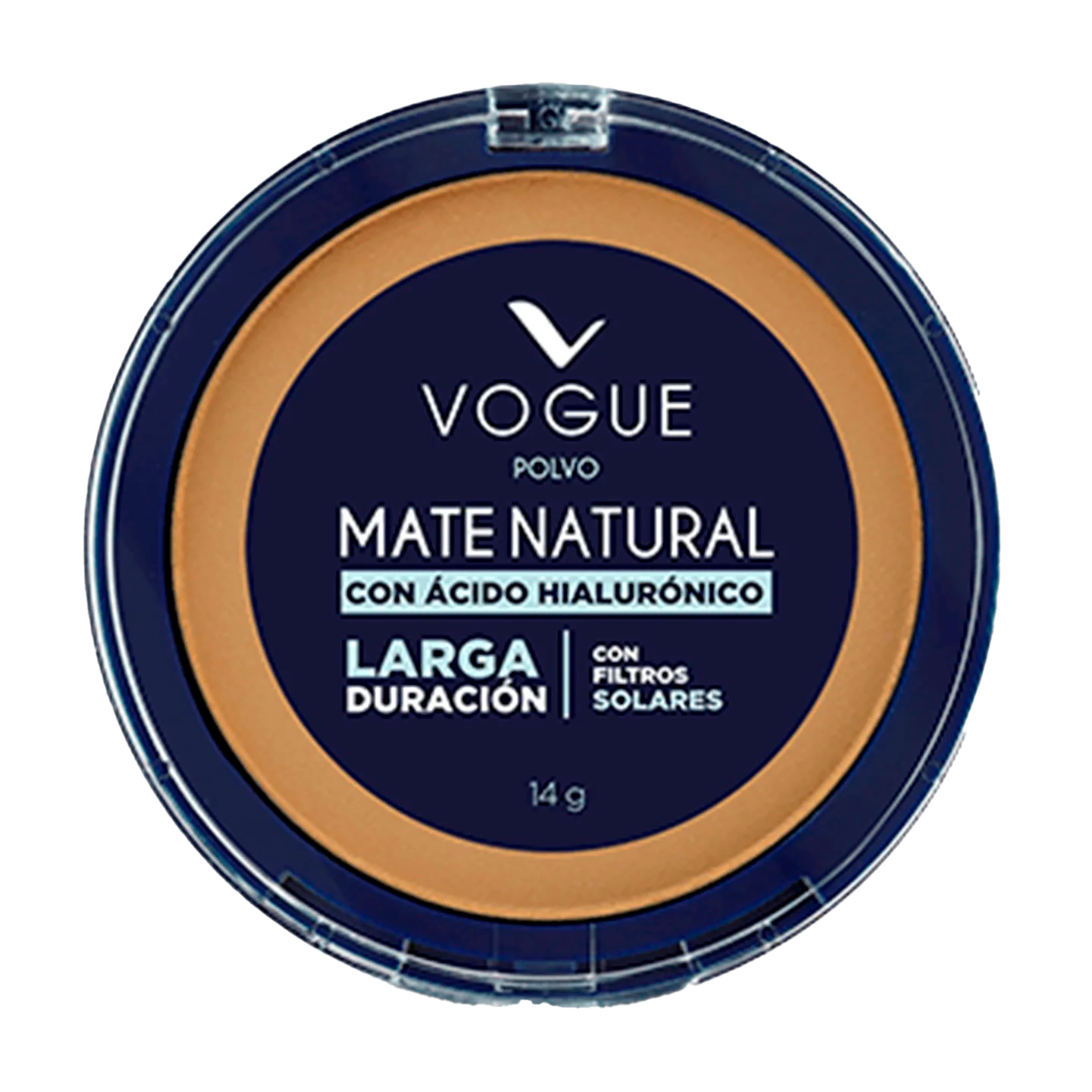 POLVO COMPACTO NATURAL MATE GITANO VOGUE