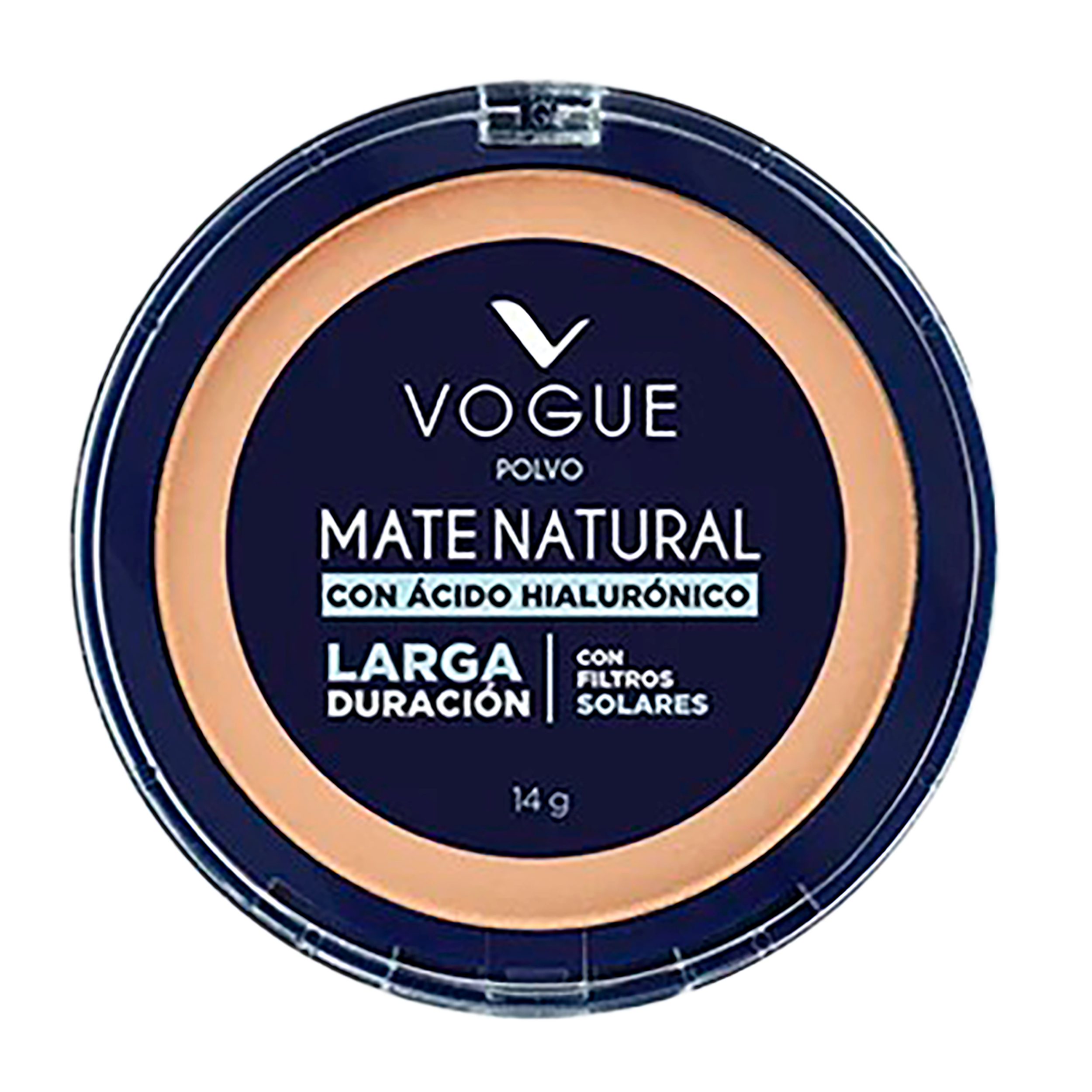 POLVO COMPACTO NATURAL MATE TROPICO VOGUE