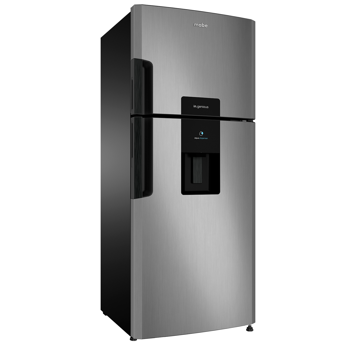 Nevera MABE No Frost Congelador Superior 442 Litros RMP470GCT Platinum
