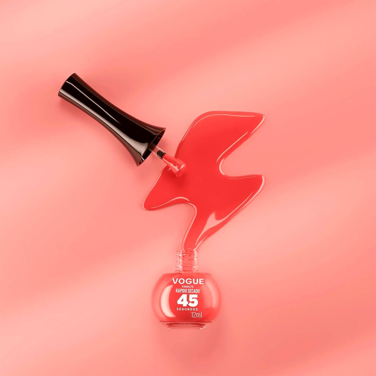 ESMALTE RAPIDO SECADO ROJO ANTOJO VOGUE