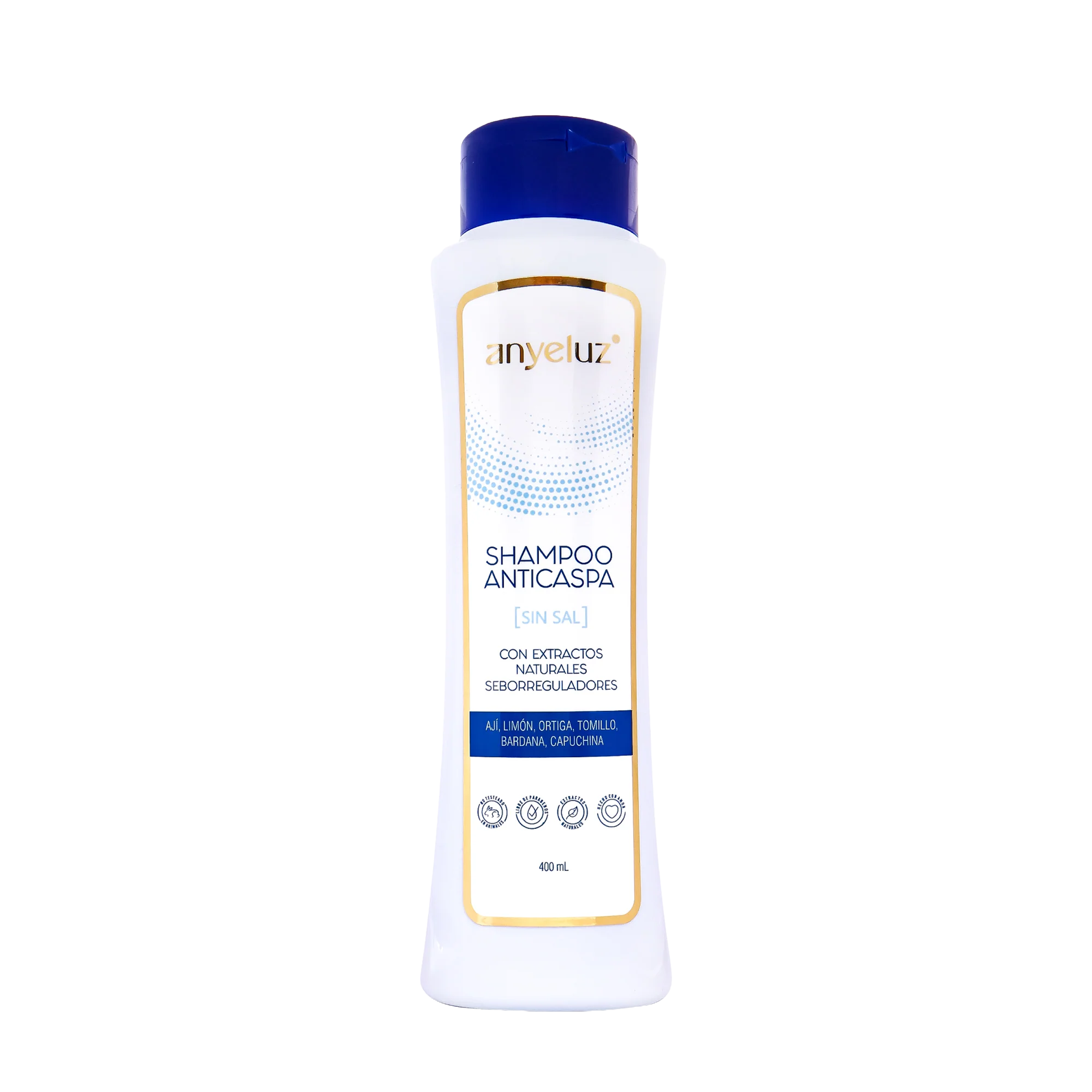 SHAMPOO ANTICASPA 400ML ANYELUZ