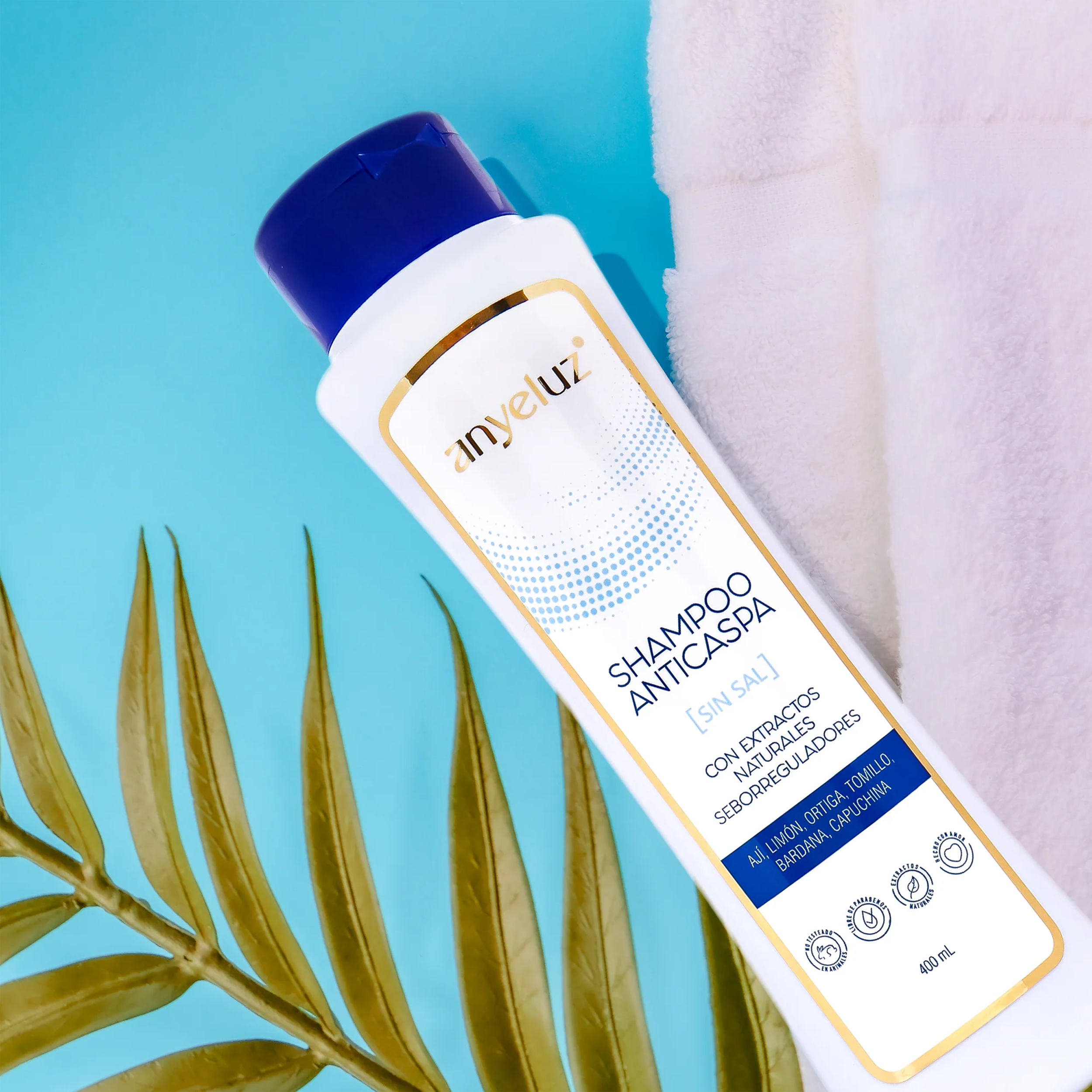 SHAMPOO ANTICASPA 400ML ANYELUZ