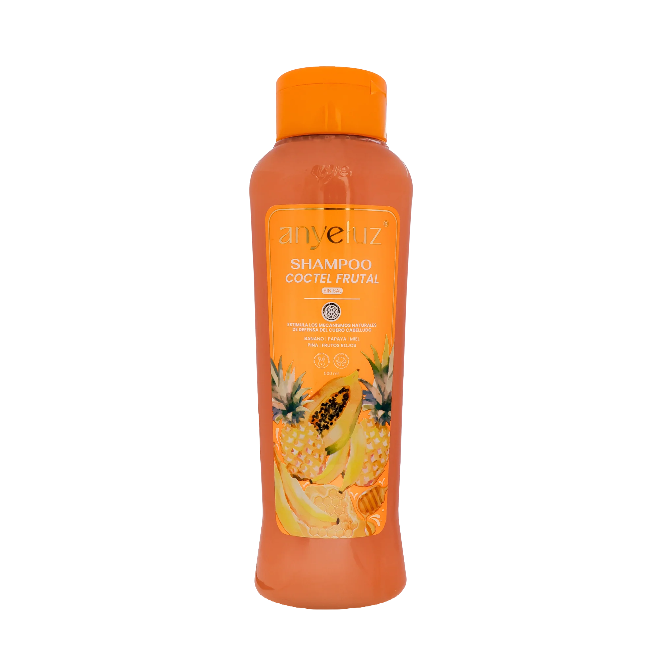 SHAMPOO COCTEL DE FRUTAS 500ML ANYELUZ