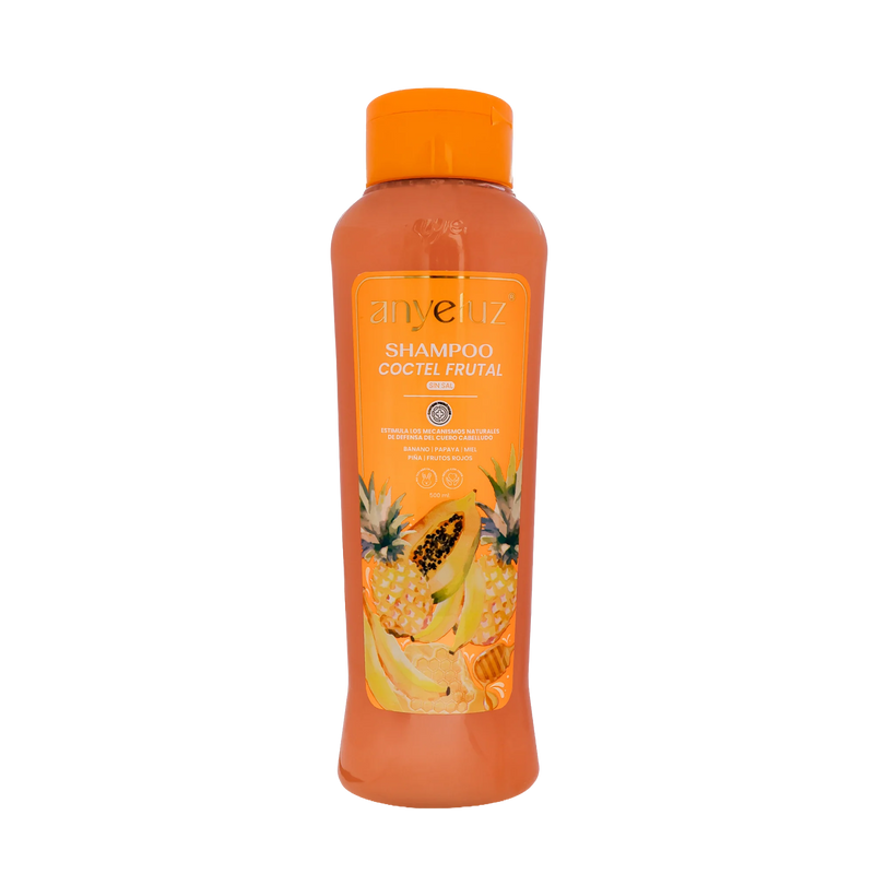SHAMPOO COCTEL DE FRUTAS 500ML ANYELUZ