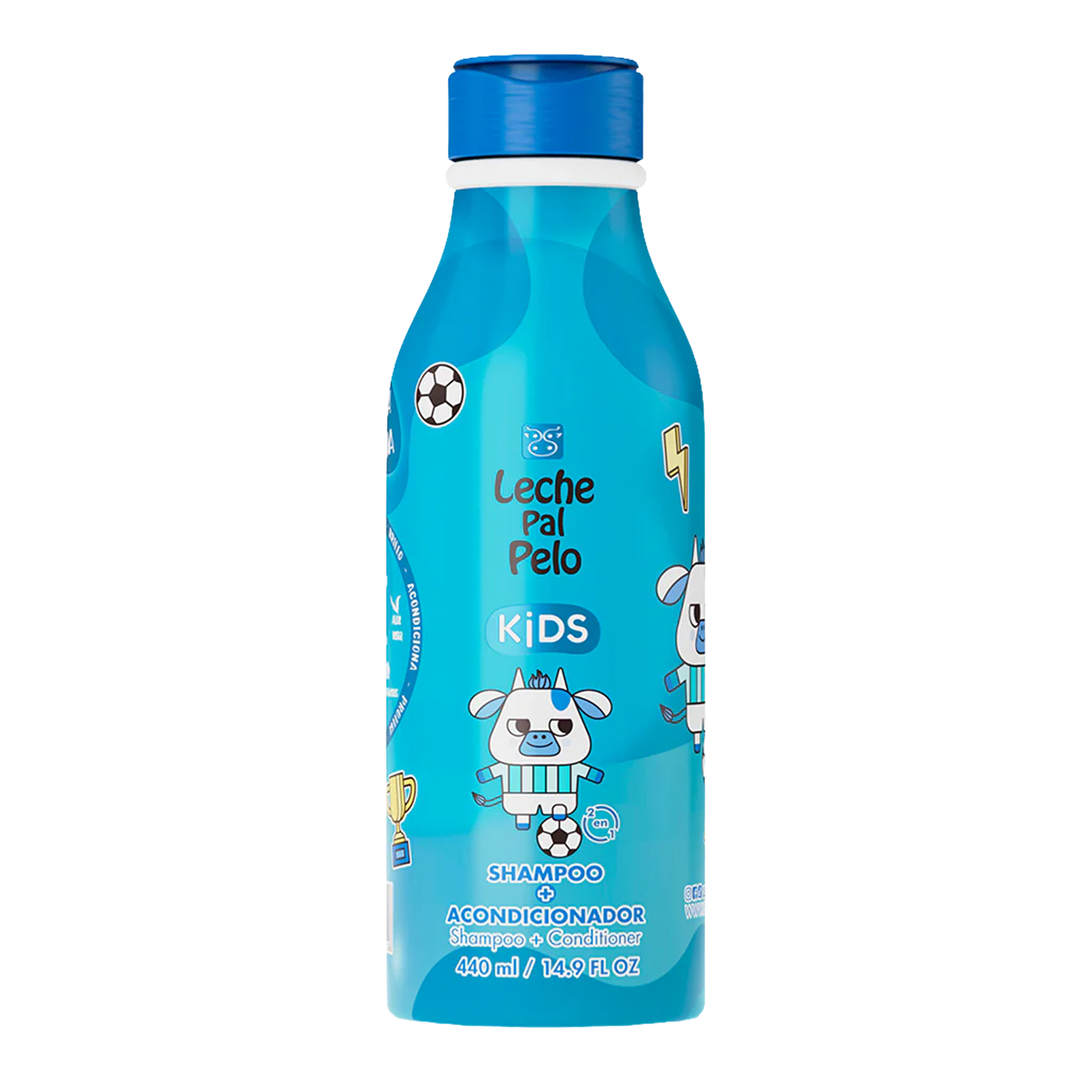 SHAMPOO+ACOND 440ML LECHE PAL PELO