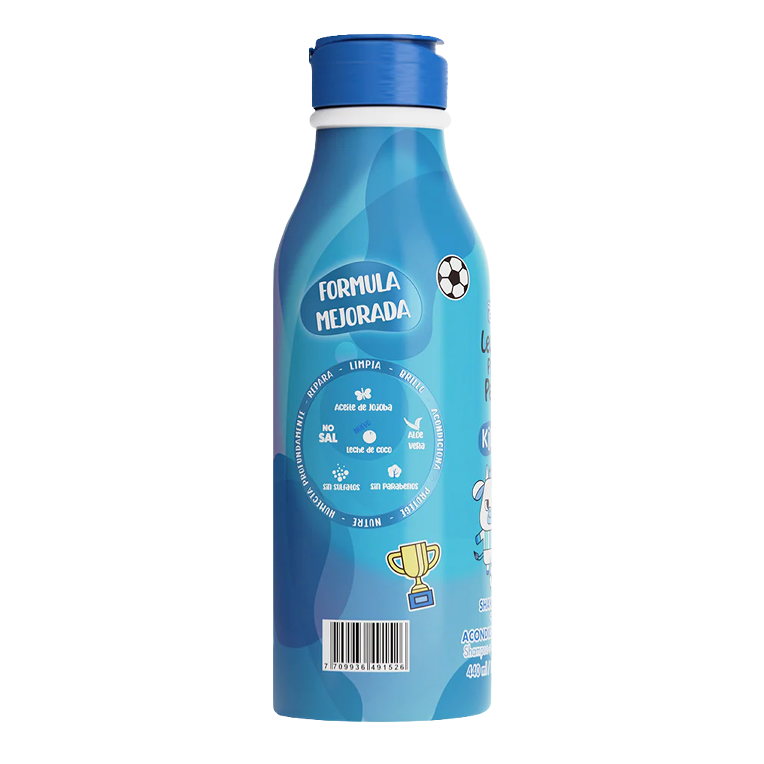 SHAMPOO+ACOND 440ML LECHE PAL PELO