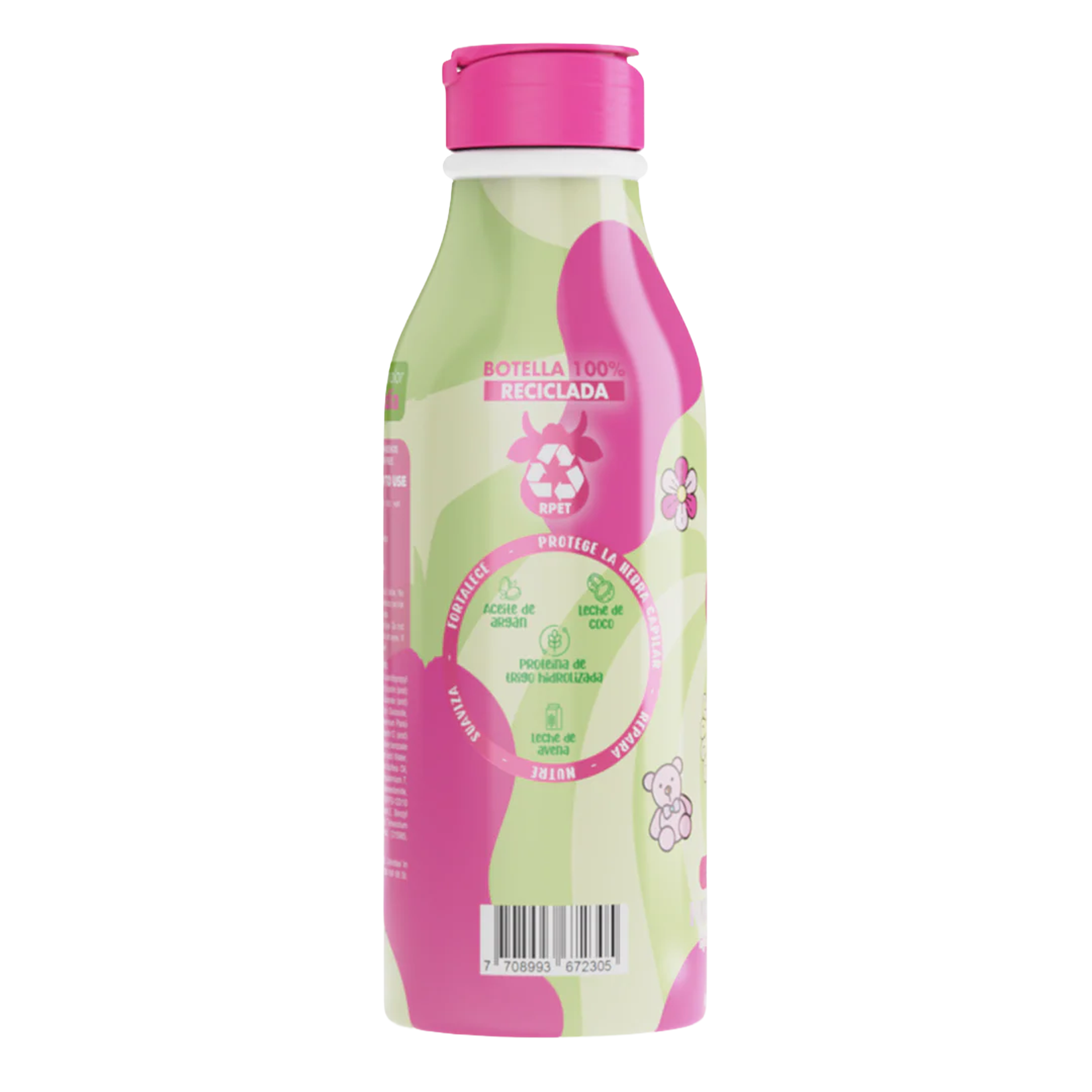 SHAMPOO NUTRITIVO KIDS RIZOS 440ML LECHE