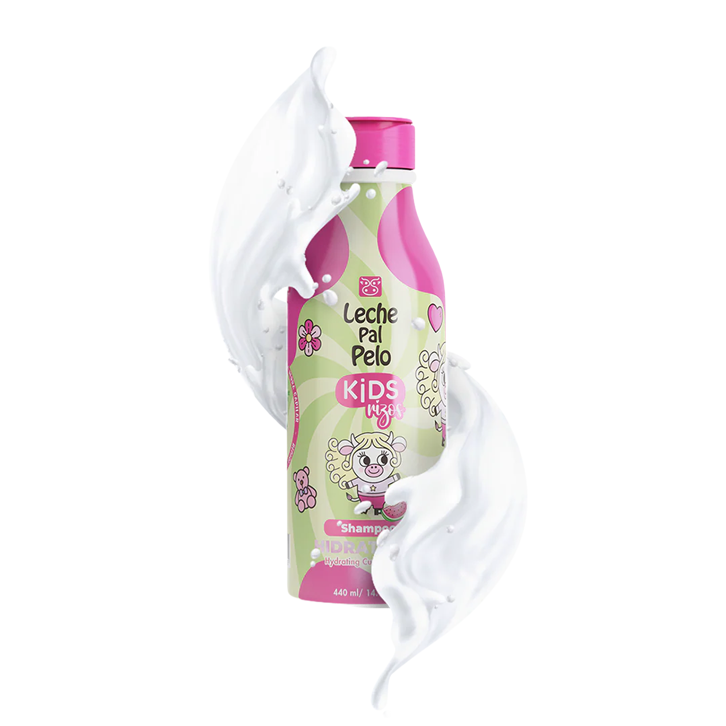 SHAMPOO NUTRITIVO KIDS RIZOS 440ML LECHE