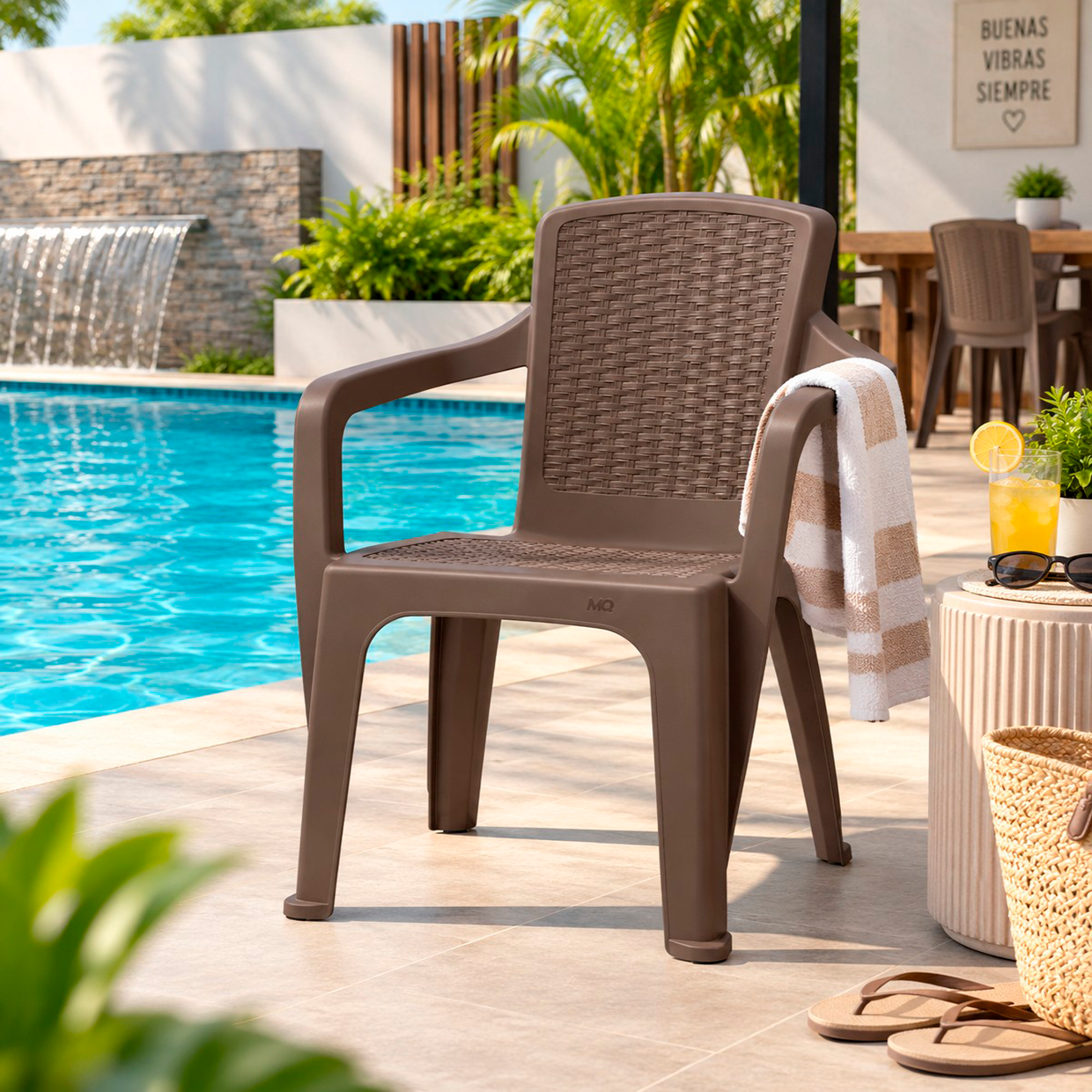 SILLA NEW INFINITY CON BRAZOS MOCA MQ