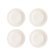 SET 4 PLATOS PANDOS 24.3CM PERLA SURTIDO CORONA