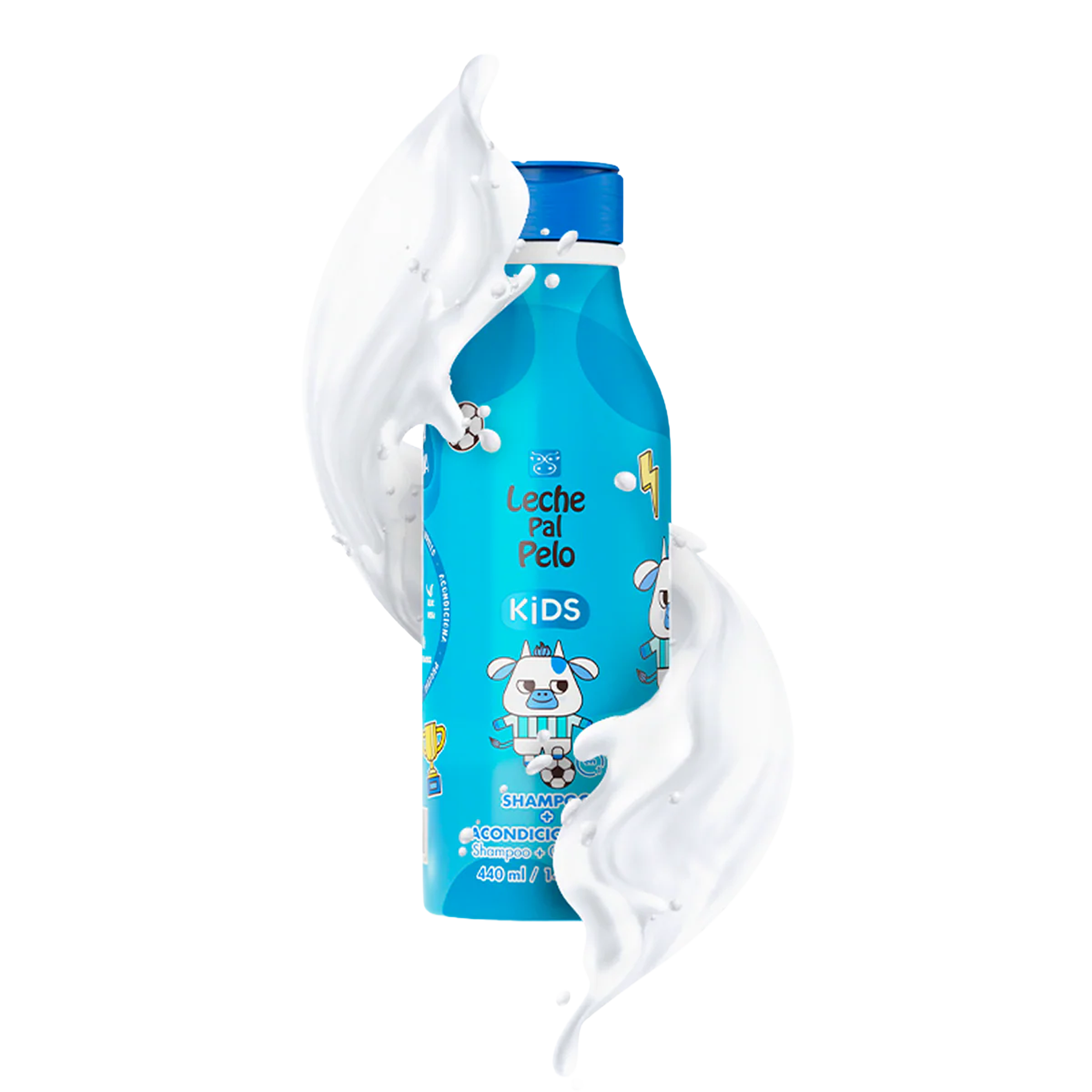 SHAMPOO+ACOND 440ML LECHE PAL PELO