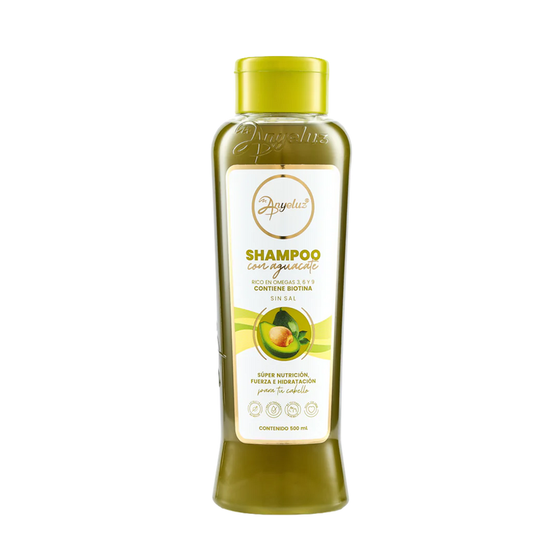 SHAMPOO CON AGUACATE 500ML ANYELUZ