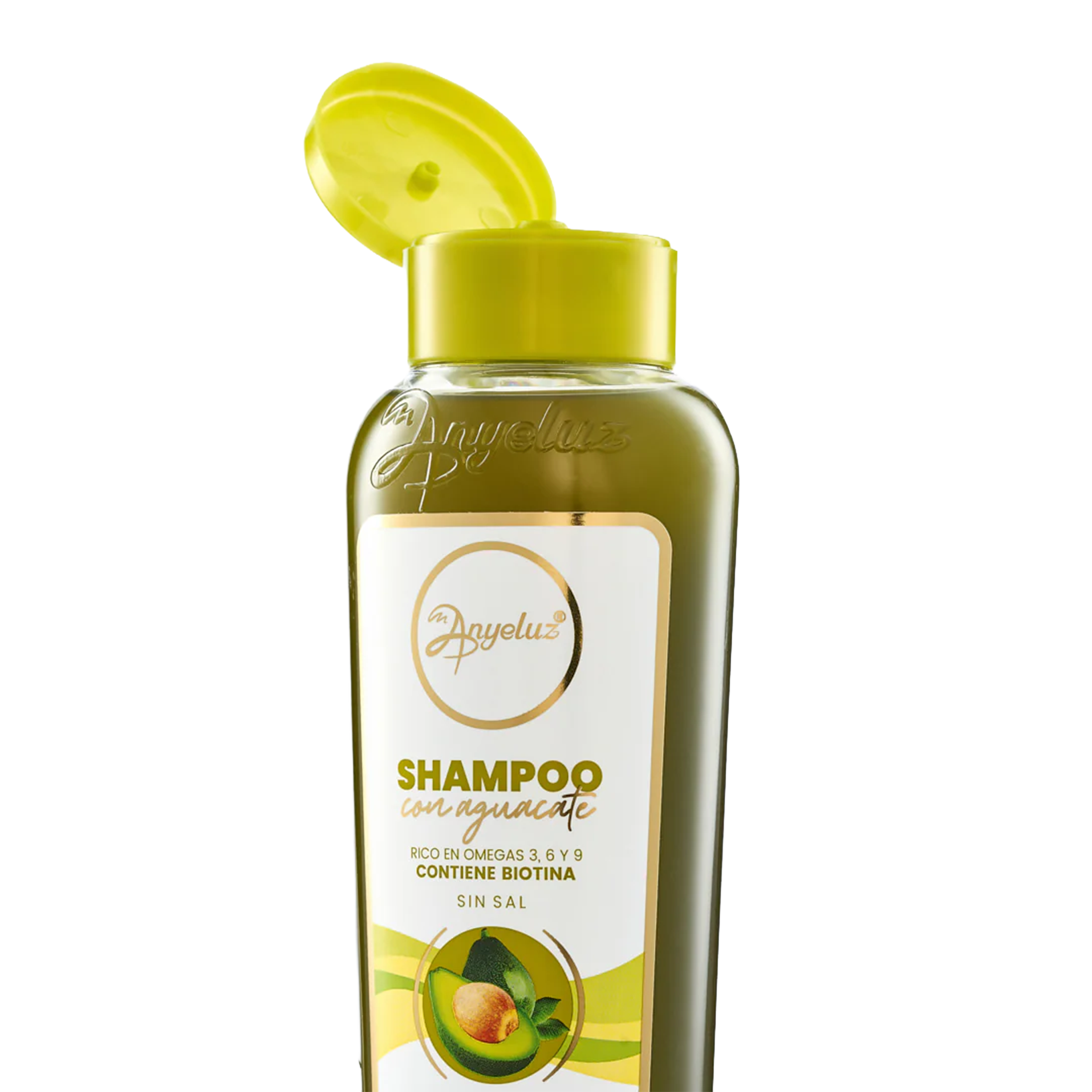 SHAMPOO CON AGUACATE 500ML ANYELUZ