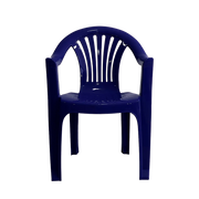 SILLA OASIS ESPALDAR LINEAL AZUL OSCURO