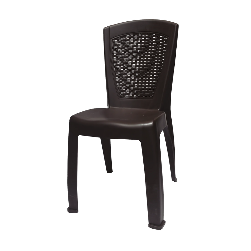 Silla Calypso Sin Brazos Wengue Colplast