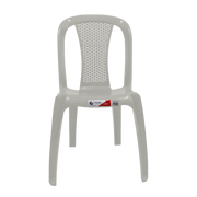 Silla Crystal Sin Brazos Blanca Colplast