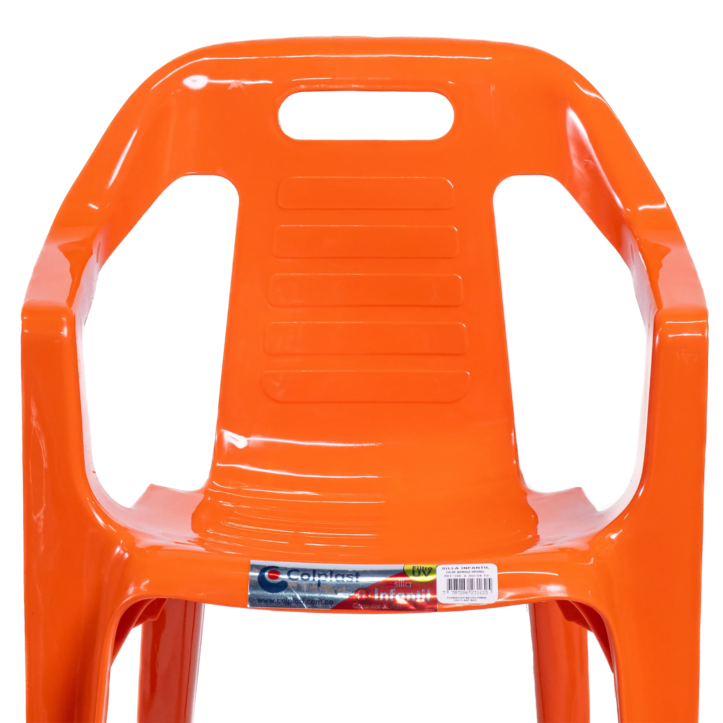 Silla Infantil Original Naranja Colplast