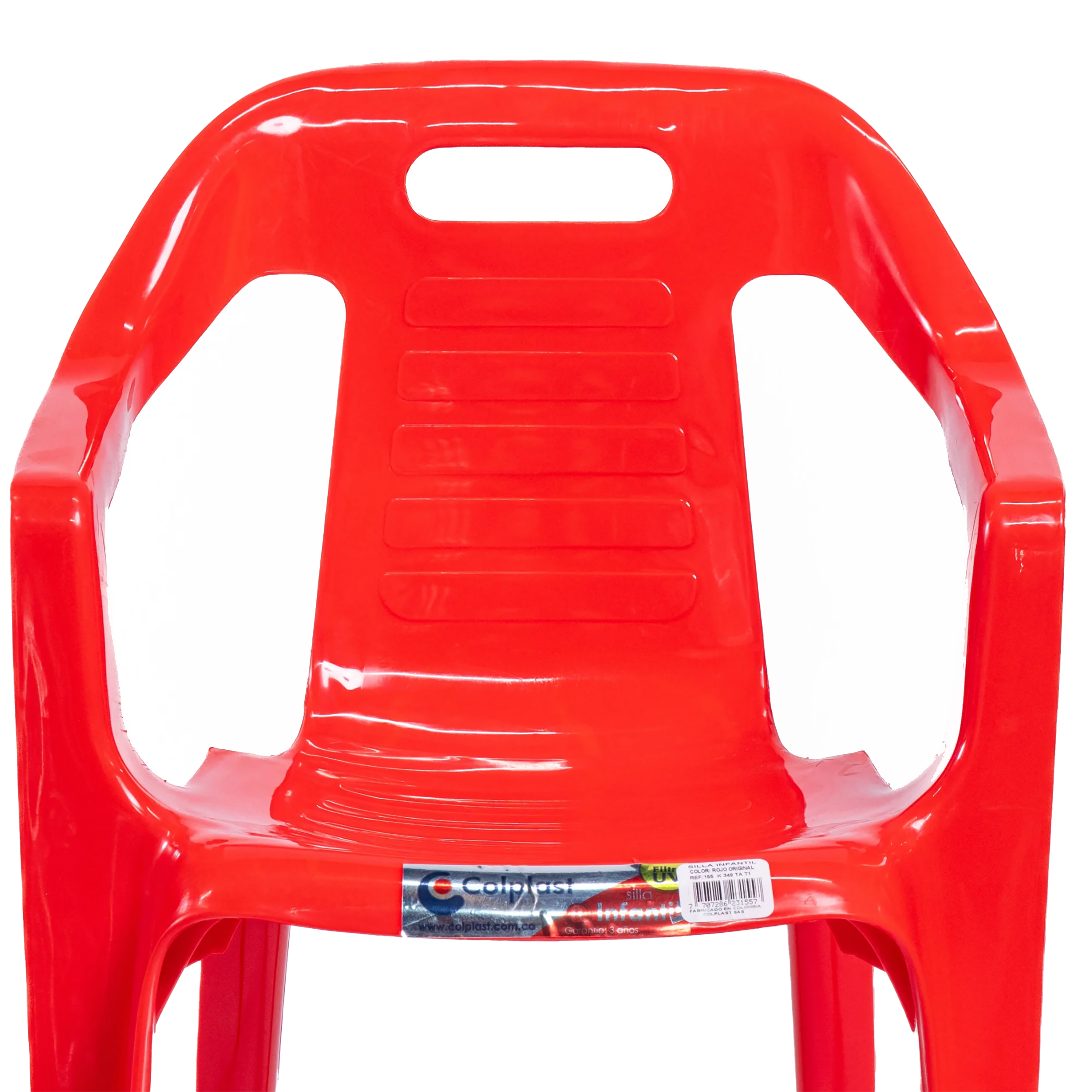 Silla Infantil Original Roja Colplast