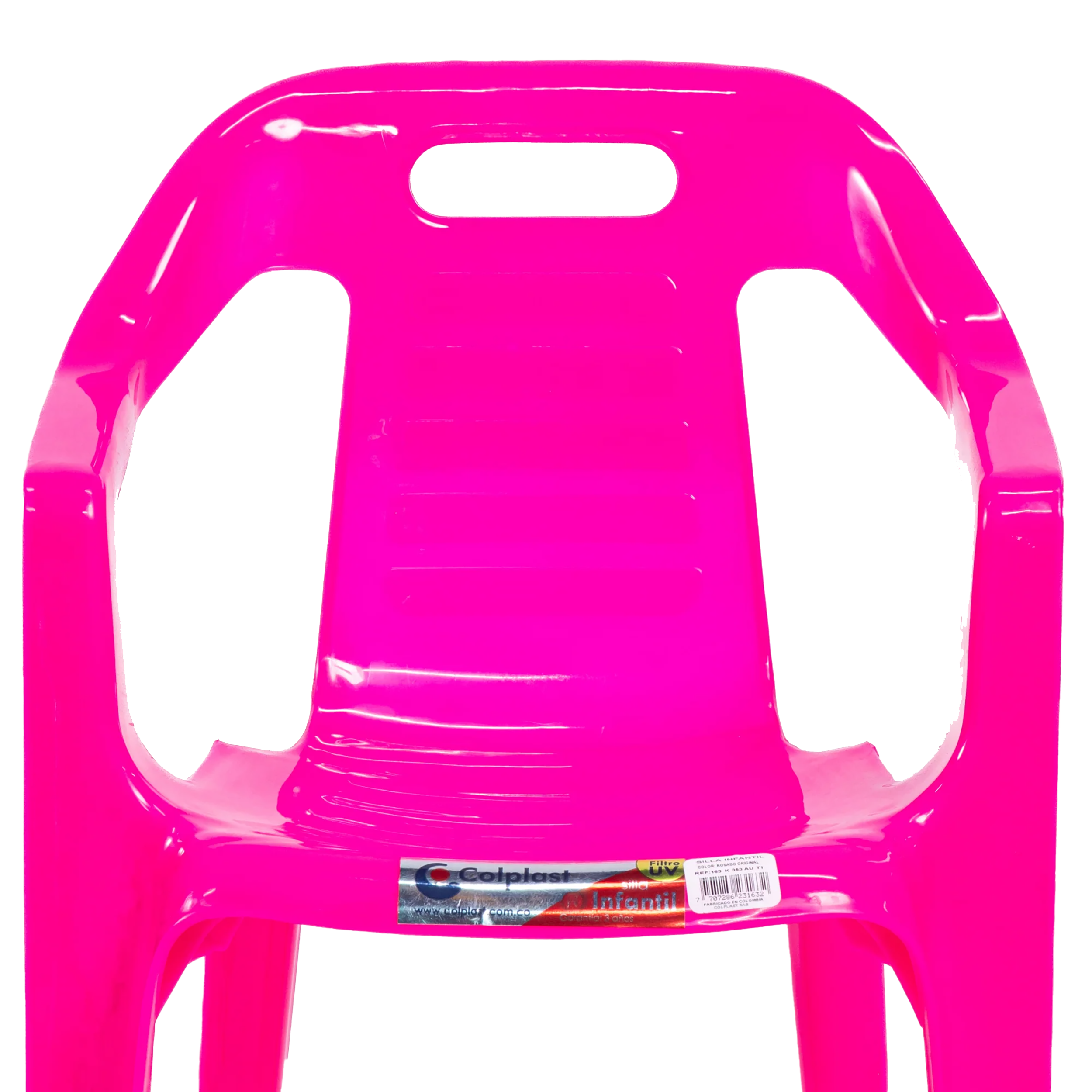 Silla Infantil Original Rosada Colplast