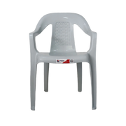 Silla Oceanía Con Brazos Blanco Colplast