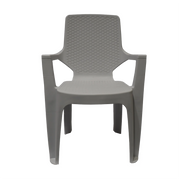 Silla Reggina Con Brazos Rattan Pistacho Colplast