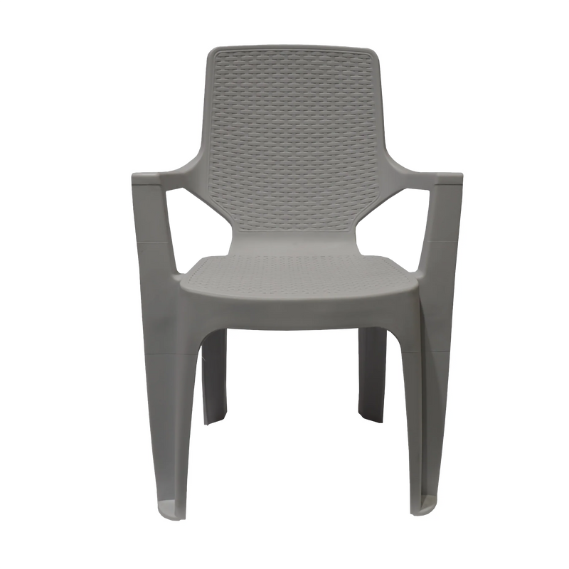 Silla Reggina Con Brazos Rattan Pistacho Colplast