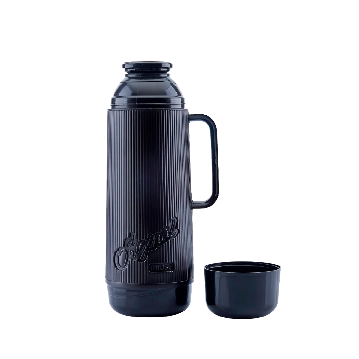 TERMO LISO 1LT ENERGY NEGRO IMUSA