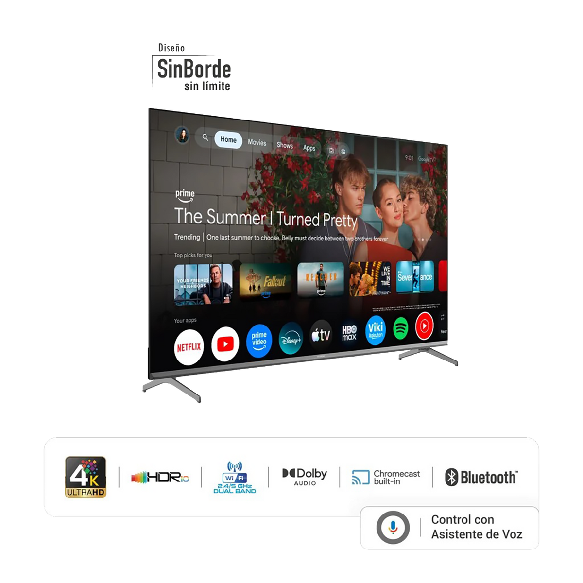 TV 55" SMART TV GOOGLE TV HYUNDAI