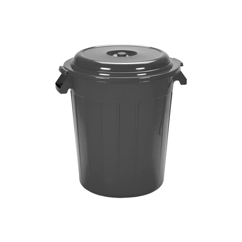 Tanque 50 Litrtos Con Tapa Gris Colplast