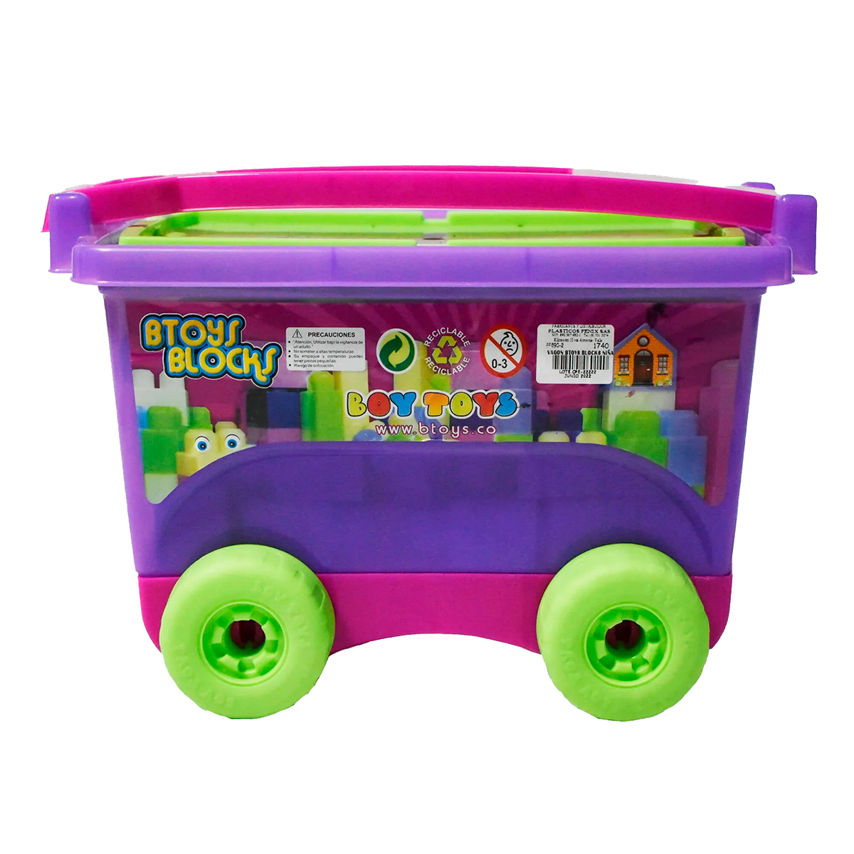 VAGON BOYS BLOKS NIÑA BOY TOYS
