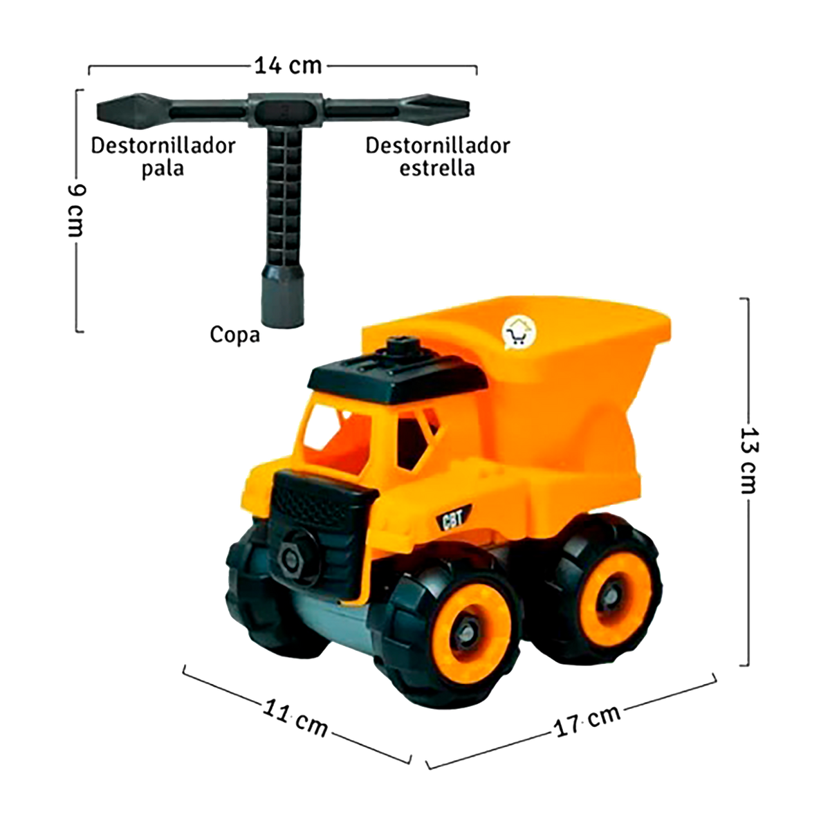 VOLQUETA CBT BOY TOYS