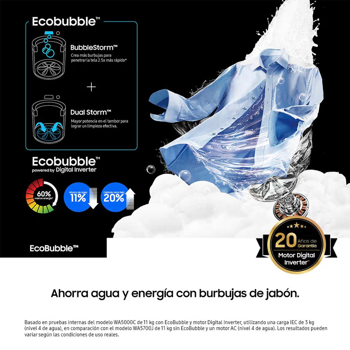 LAVADORA 13KG CARGA SUPERIOR SAMSUNG