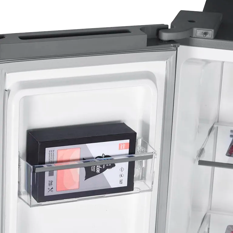 Nevecón WHIRLPOOL Xpert Inverter Side by Side 518 Litros WD1610S Gris