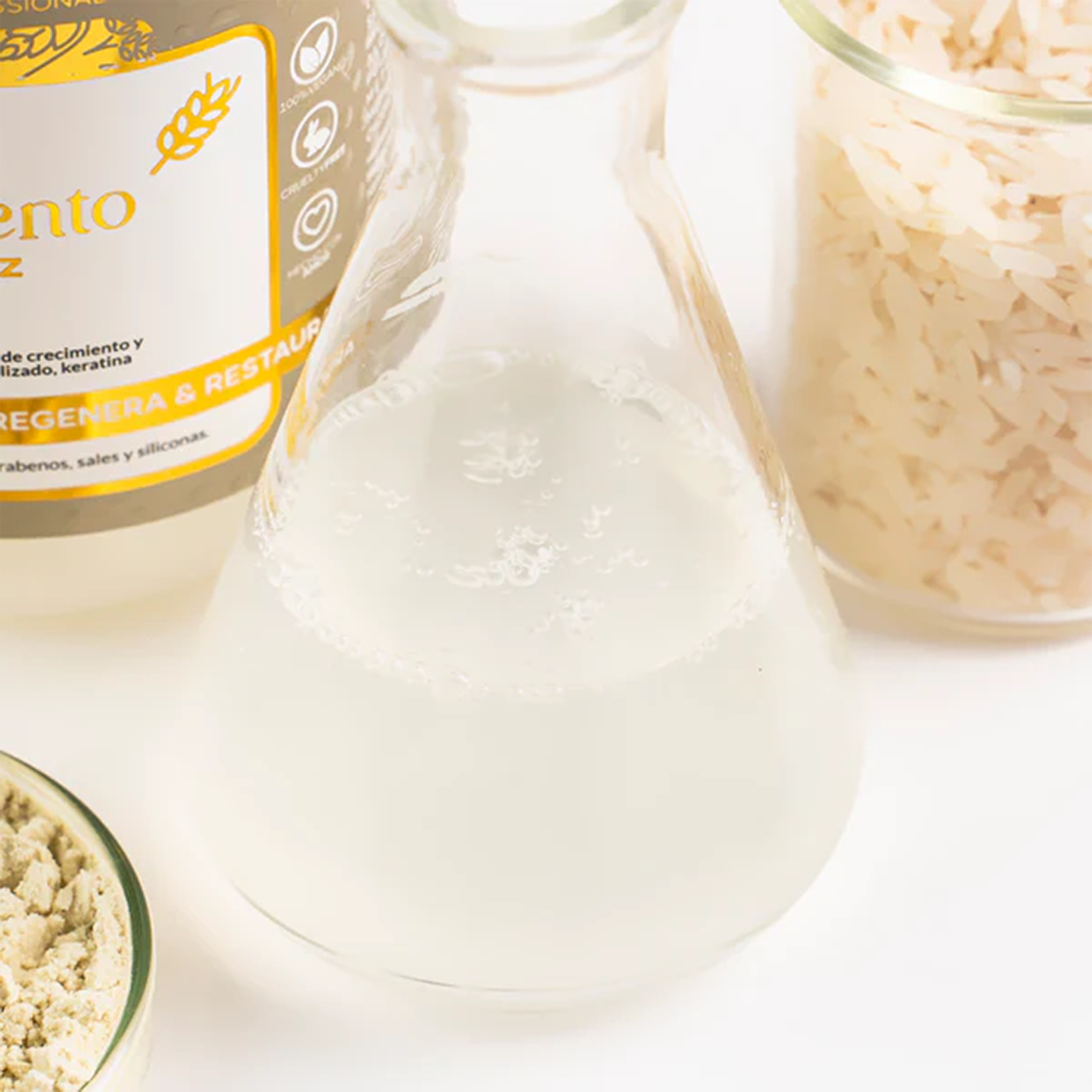 SHAMPOO PRO CRECIMIENTO DE ARROZ 550 ML