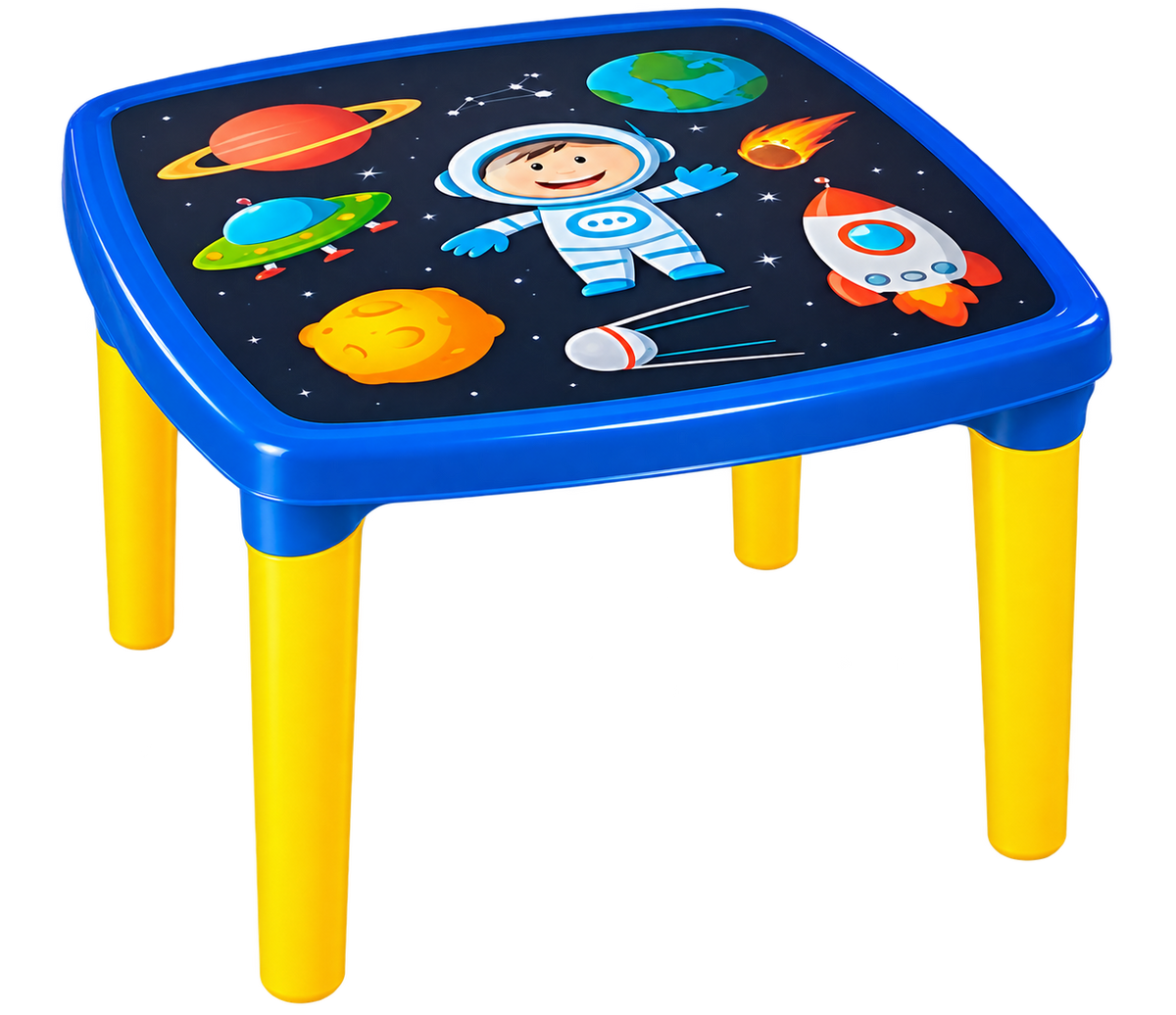 MESA INFANTIL AZUL / AMARILLO ASTRONAUTA