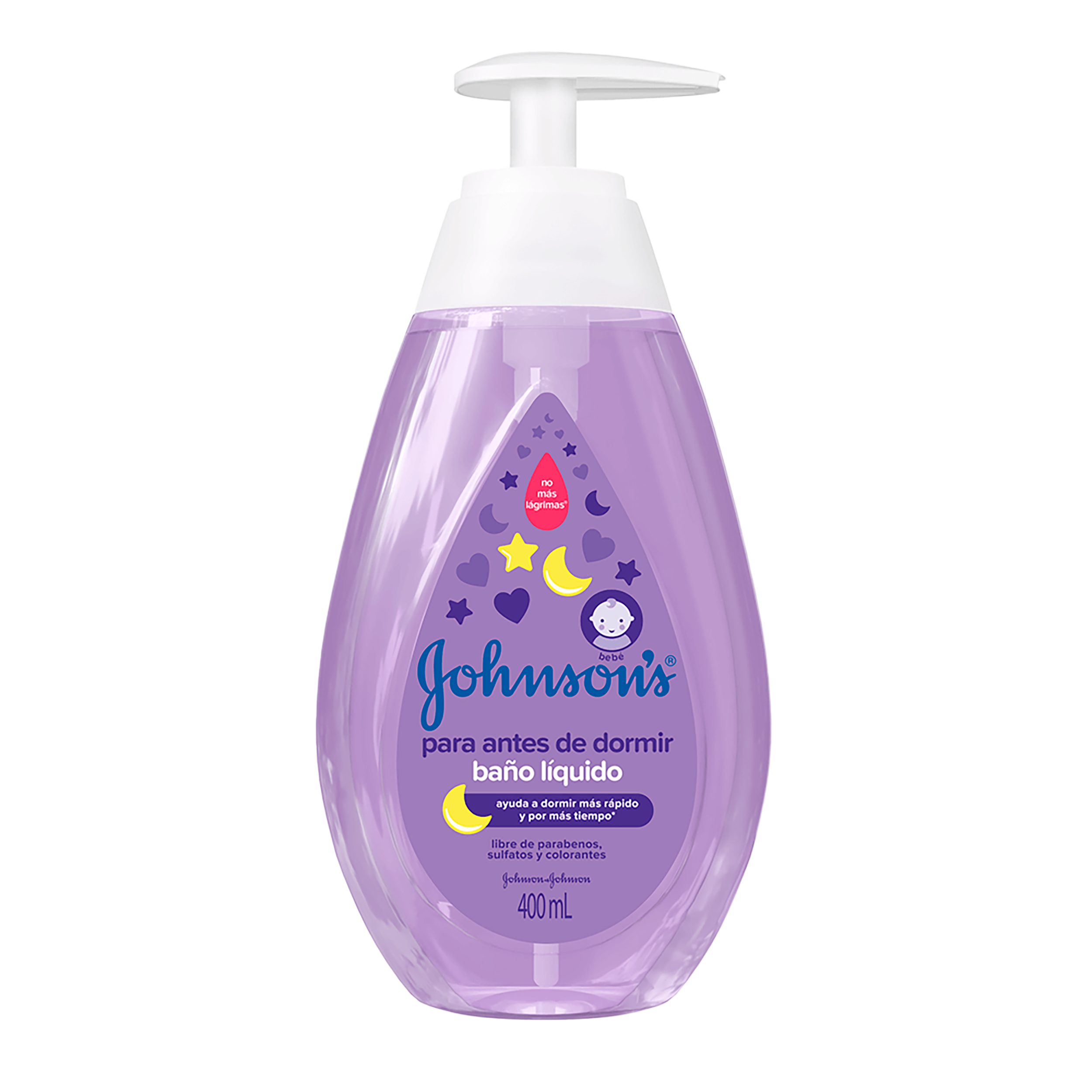 BAÑO LIQUIDO PAR BEBE JOHNSON’S® ANTES DE DORMIR 400ML