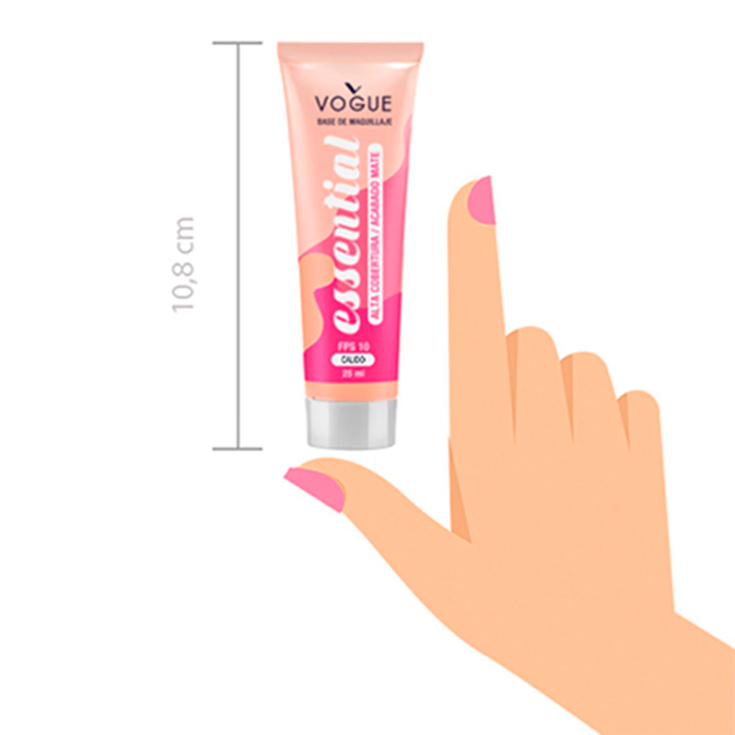 BASE LIQUIDA ESSENTIAL CALIDO VOGUE
