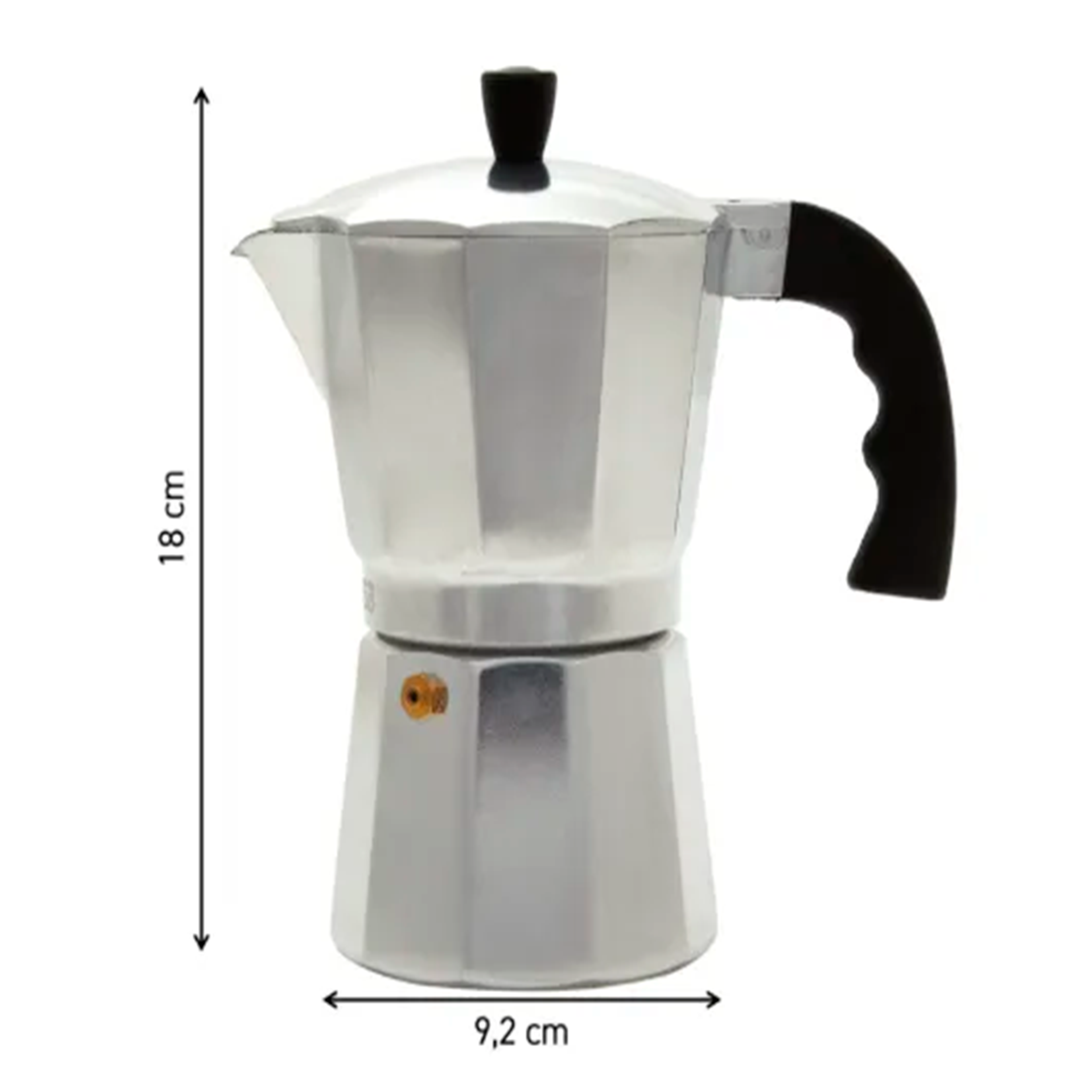 CAFETERA ESPRESSO 6TAZAS NT(AS) IMUSA