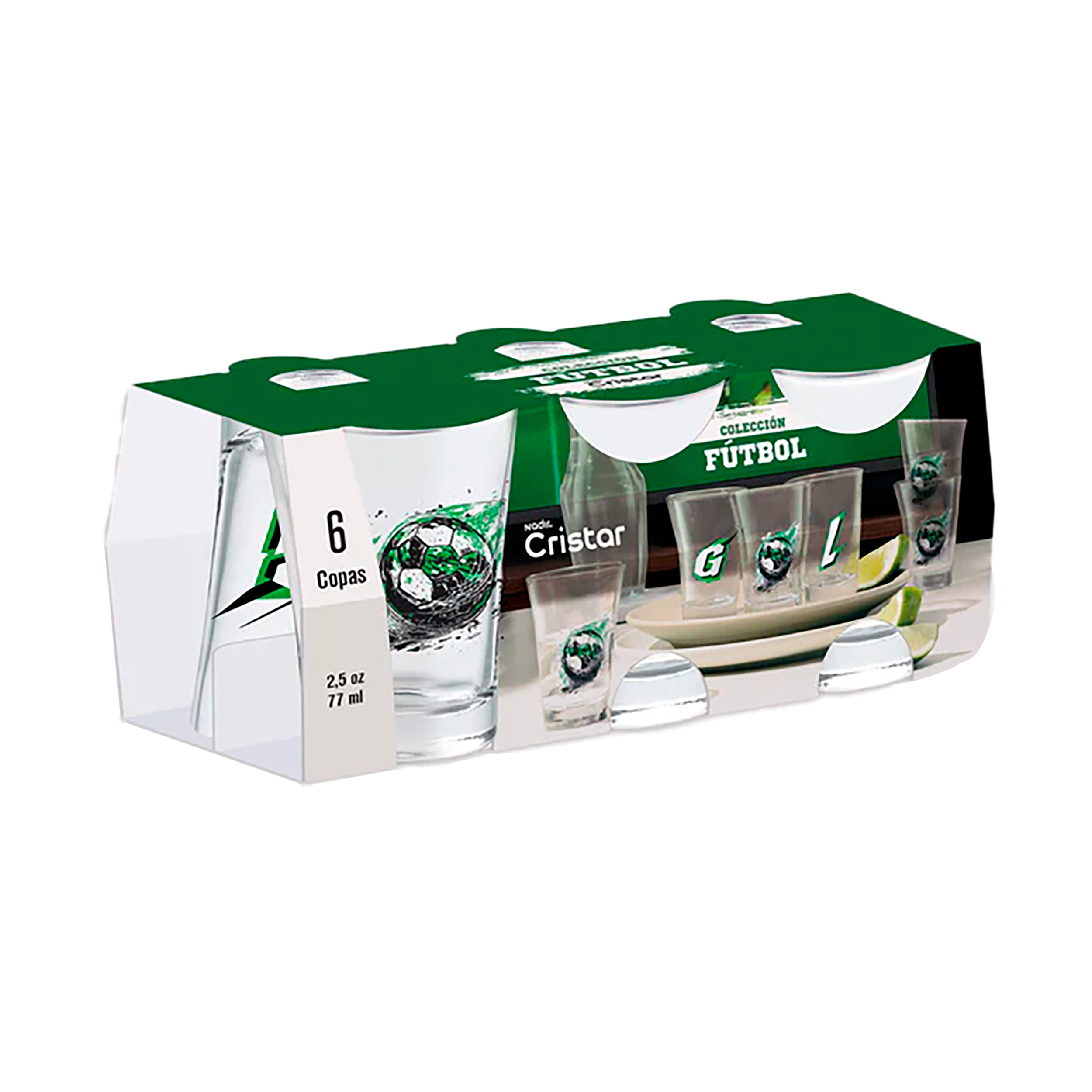 COPA SHOT SODERA 2.5 OZ CRISTAR