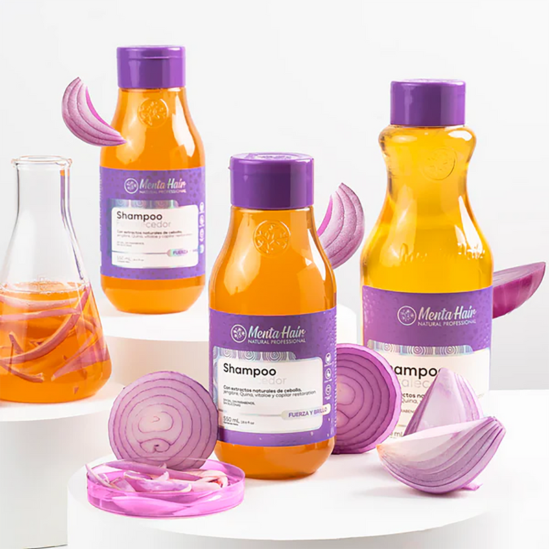 SHAMPOO CEBOLLA JENGIBRE AJO 550ML