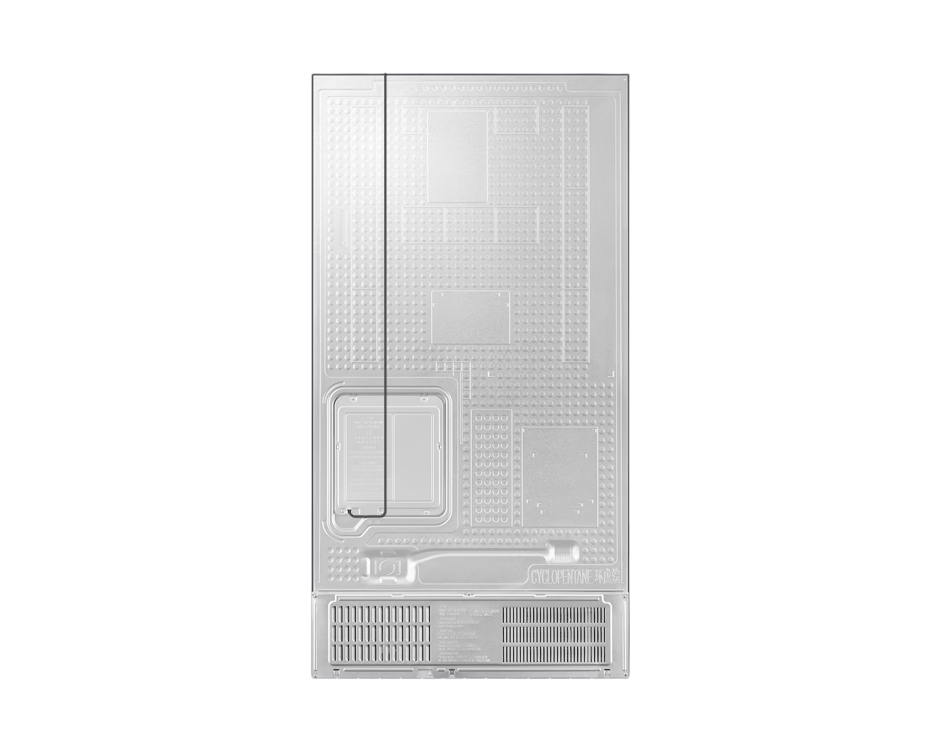 Nevecón SAMSUNG Side by Side 583 Litros RS57DG4000B4CO Negro con Inteligencia Artificial